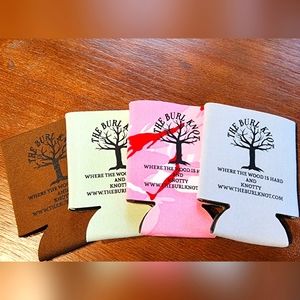 The Burl Knot can coozy